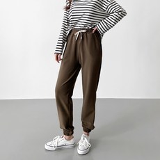 jalbba jean 女款Odeu彈性鬆緊帶束口褲