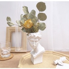 GAPANG 乾花DRYD017+花盆套組, 2