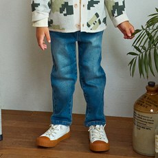 토토헤로스 아동용 TH 뉴 노아 일자 데님 보온 팬츠