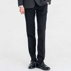 킨록 남성용 화섬 솔리드 슬림핏 팬츠
