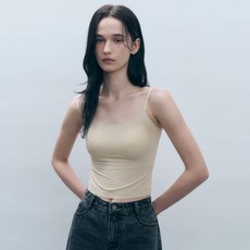 MONGDOL 女款內建罩杯抽繩無痕內搭背心 MDTS076