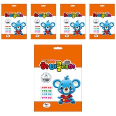 하비클레이 5p, 주황, 1개