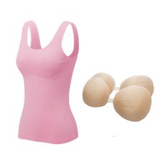 솔레일 여아용 패드 분리형 학생 브라 런닝 U형 + 브라패드 4p