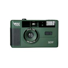 Vibe 復古底片相機 玩具相機, 501F(綠色), 1個