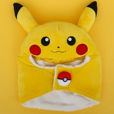PoKeMoN 寶可夢 皮卡丘造型耳罩帽