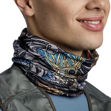 西班牙 BUFF CoolNet 防UV釣客釣魚魚圖案授權運動頸套, AI REDFISH TAILS MULTI, 1個