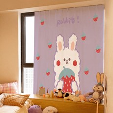 可愛熊魔鬼氈窗簾, TYPE8