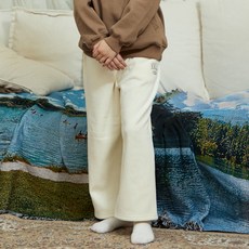 YALE KIDS 青少年兒童燈芯絨直筒寬鬆長褲 YJCCPTE43379