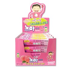 Noma 水果軟糖 20入, 1組, 水蜜桃口味