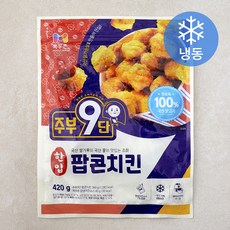 주부9단 팝콘치킨 (냉동), 420g, 1개
