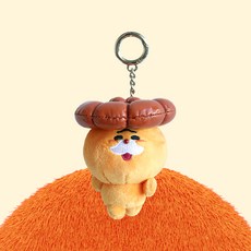 Yakgwamong 跑步絨毛鑰匙圈, 15cm, 1個, 混合色