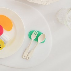 라잇뮤즈 아크릴 수저 받침, 그린