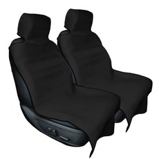 지티플러스 블랙핏 네오프렌 방수시트 앞좌석, 2개, 블랙