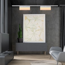 Wonha軌道燈具百葉窗LED 15W 300mm 燈泡色, 白色的