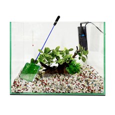 Rora Pet 35苗條的側電影漁夫套組, Osaeksa（地板材料），隨機發貨（水草）