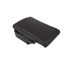 VIP 더편한 순정형 가죽 차량용 팔쿠션 포켓 타공형, 블랙, 1개