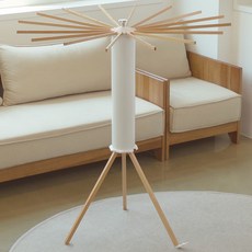 Lifestyler KR Maronie 穩固善用空間曬衣架, 1個, 原木