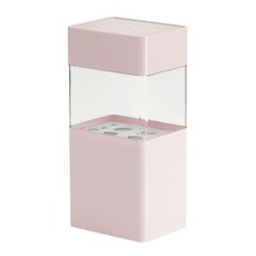 市集感性彩妝刷具盒, 粉紅色, 1個