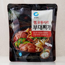 청정원 햄우동사리 부대찌개, 440g, 1개