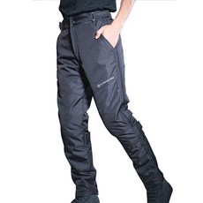 CcProtectors 男款機車用防水保暖護膝防摔褲 6028, 黑色