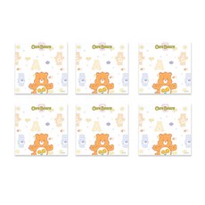 LUCALAB Care Bear 記事本 6 件套, 你好, 1套