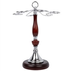 조이앤조이 유럽식 빈티지 컵 홀더, 브라운 + 실버, 1개