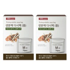 Yori Grida 環保高湯袋 M, 中(M), 70入, 2個