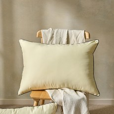 휴가드 마이크로 필에버 호텔식 베개솜, 베이지, 1개