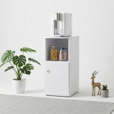 NOA FURNITURE 雙門飲水機架, 白色