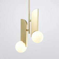 Diona 2燈吊燈, 金子