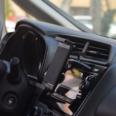 URBAN CAR CD槽平板車用手機支架, 1個, 黑色