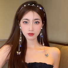 Paperments Ette 閃亮蝴蝶串珠垂墜髮箍 11124