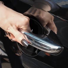 슈피겐 차량용 도어컵 스크래치 보호필름 PPF 플래티넘쉴드 세트 CC AFL06982, 투명, 1세트