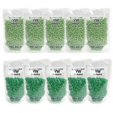 彩色石頭 200g 2件組, 淺綠色, 綠色, 5套