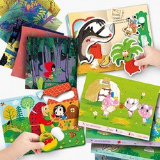 samsung publishing My Little Tiger 藍鳥拼圖 5p + 貼紙書 5p + 著色本 5p + 刮畫紙活動套組