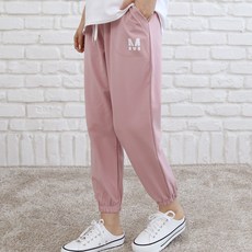 Dia Mignon 女式 M 點綁帶慢跑褲