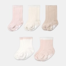 HI BABY CLUB 女款簡易襪子 2入+及膝襪 3入