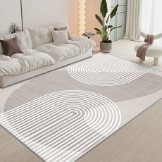 BRINCH Home Interior 韓國製北歐圖案超細纖維防滑地毯