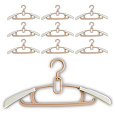 itgom 兒童用防滑衣架, 黃色, 10個