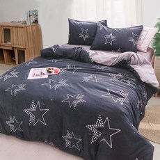 Carolan 單人 頂級舒柔棉床包枕套組 星河