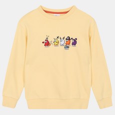 OHOO 兒童 Among Us 萬聖節刷毛大學T OHMA21N2S