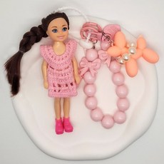 버블리데이 러블리 가방 참장식 인형키링