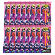 KY I&D Happy Glow 愛心螢光棒, 隨機出貨, 16個