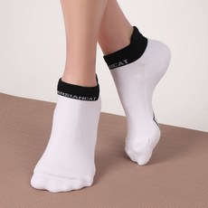 PERSIANCAT 女性Hexa標誌高爾夫運動短襪 PB7FSK001, 1套, 白色