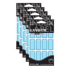 쁘띠팬시 보호 필름 라벨 견출지 20-F213 13p, 5개