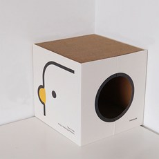 PURROOM Red Puppy Nekoya Purroom 貓抓板屋, 1個, 混合色