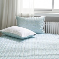 Florence人造絲薄墊兼地墊, 藍色