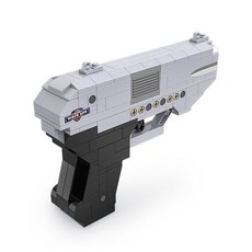 CaDA 咔搭 Bunnyland 雙管手槍 樂高相容積木, 混合顏色, 1個