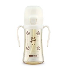 그로미미 카카오프렌즈 PPSU 빨대컵, 300ml, 1개, 밀크