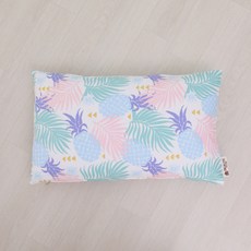 BEAUTE HOUSE 枕套 鳳梨款, 藍色